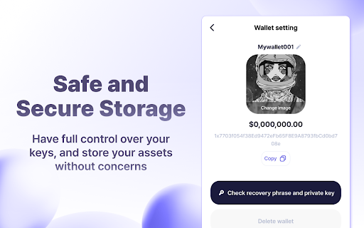 Pockie Wallet  from Chrome web store to be run with OffiDocs Chromium online