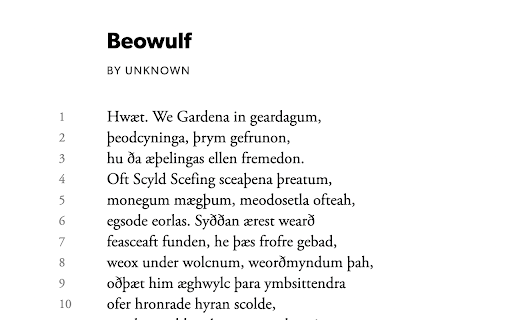 Poem Line Numbers from Chrome web store to be run with OffiDocs Chromium online Poem Line Numbers from Chrome web store to be run with OffiDocs Chromium online