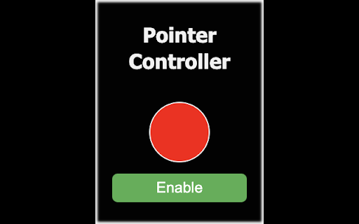 Pointer Controller  from Chrome web store to be run with OffiDocs Chromium online