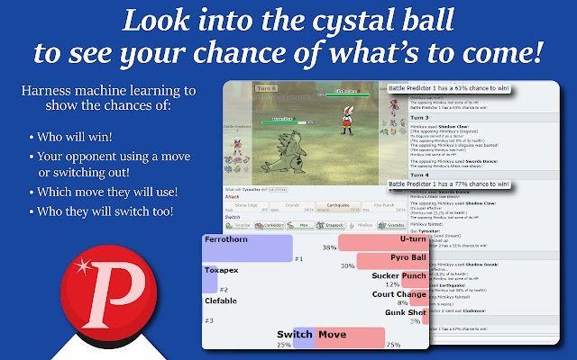 Pokemon Battle Predictor from Chrome web store to be run with OffiDocs Chromium online Pokemon Battle Predictor from Chrome web store to be run with OffiDocs Chromium online