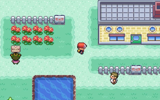 Versão Pokémon Fire Red no Chrome com por