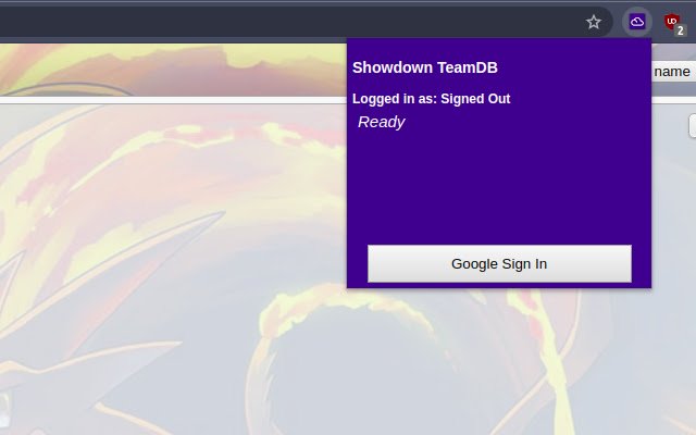 Pokemon Showdown Team DB  from Chrome web store to be run with OffiDocs Chromium online
