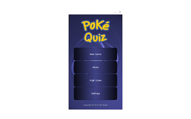 Poke Quiz من متجر Chrome الإلكتروني ليتم تشغيله باستخدام OffiDocs Chromium عبر الإنترنت