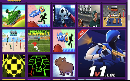 Poki Games  from Chrome web store to be run with OffiDocs Chromium online