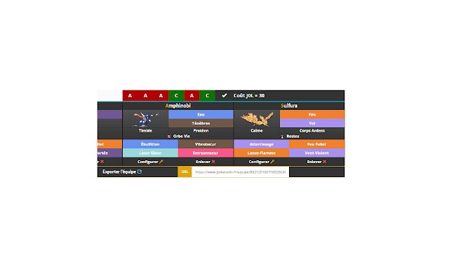 L'extension Pokémon J0L de la boutique en ligne Chrome sera exécutée avec OffiDocs Chromium en ligne