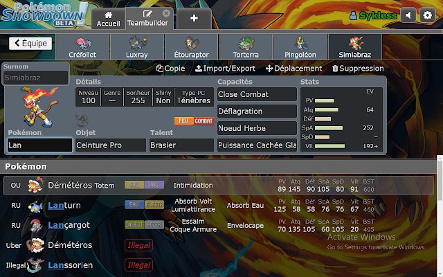Pokémon Showdown FR  from Chrome web store to be run with OffiDocs Chromium online