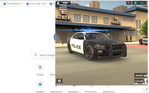 Police Car Simulator Offline Game  from Chrome web store to be run with OffiDocs Chromium online