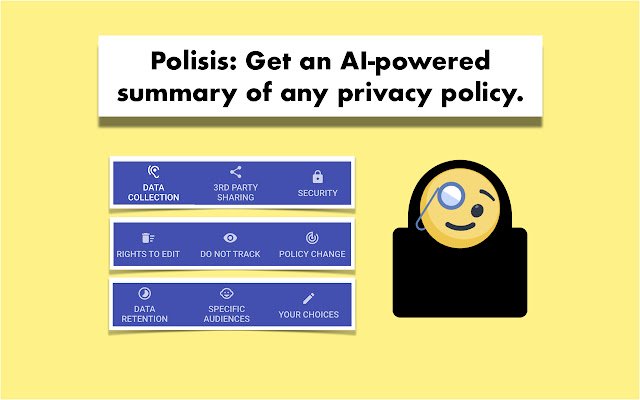 Polisis  from Chrome web store to be run with OffiDocs Chromium online