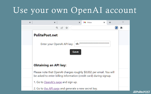 PolitePost.net One Click Extension from Chrome web store to be run with OffiDocs Chromium online PolitePost.net One Click Extension from Chrome web store to be run with OffiDocs Chromium online