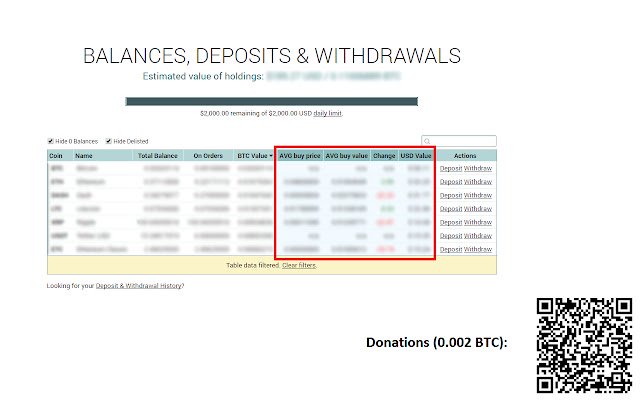 Poloniex™ Ninja  from Chrome web store to be run with OffiDocs Chromium online
