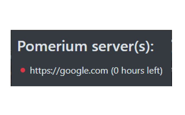 Pomerium auth checker  from Chrome web store to be run with OffiDocs Chromium online