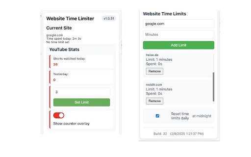 PomoPilot  from Chrome web store to be run with OffiDocs Chromium online
