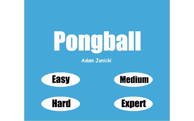 Pongball  from Chrome web store to be run with OffiDocs Chromium online