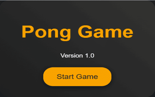 Pong Game version 2.0  from Chrome web store to be run with OffiDocs Chromium online
