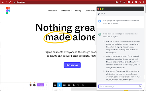 PopBoxGPT  from Chrome web store to be run with OffiDocs Chromium online