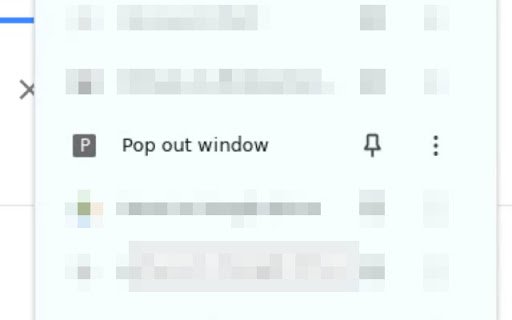 Pop out window  from Chrome web store to be run with OffiDocs Chromium online