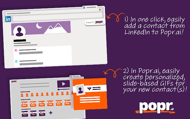 Popr.ai Extension  from Chrome web store to be run with OffiDocs Chromium online