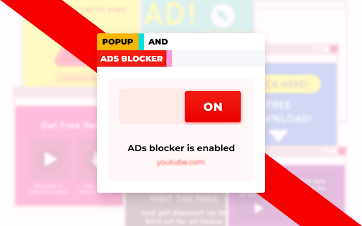 Popup and Ads Blocker  from Chrome web store to be run with OffiDocs Chromium online