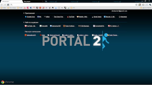 Portal 2 Theme  from Chrome web store to be run with OffiDocs Chromium online