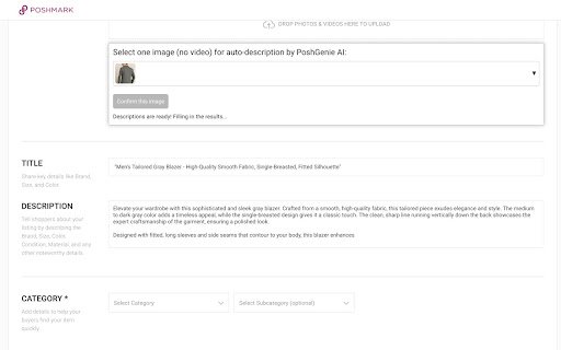 PoshGenie  from Chrome web store to be run with OffiDocs Chromium online