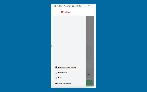 Poshlor | Poshmark Color Sorter  from Chrome web store to be run with OffiDocs Chromium online