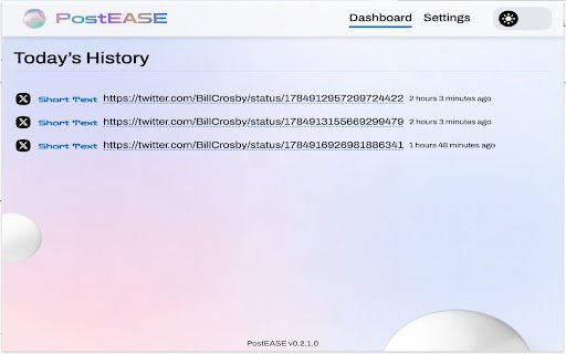 PostEASE  from Chrome web store to be run with OffiDocs Chromium online