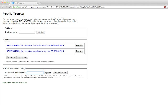 Chrome web mağazasından PostIL Tracker, OffiDocs Chromium çevrimiçi ile çalıştırılacak