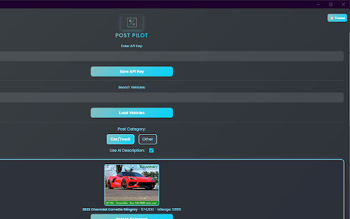 Post Pilot  from Chrome web store to be run with OffiDocs Chromium online