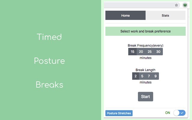 PosturePanda  from Chrome web store to be run with OffiDocs Chromium online