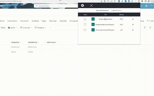Power Automate actions handler  from Chrome web store to be run with OffiDocs Chromium online