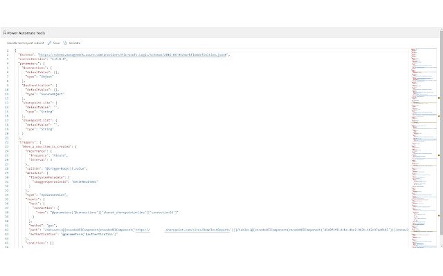 Power Automate Tools  from Chrome web store to be run with OffiDocs Chromium online