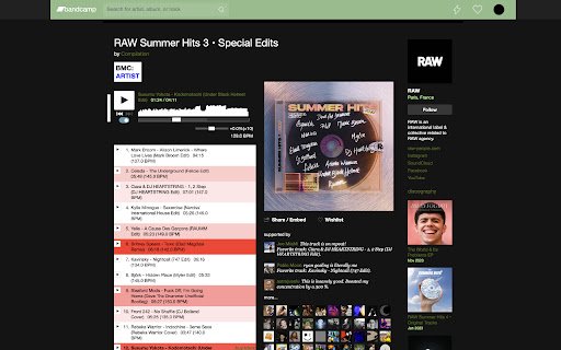 POWERDIGGER for Bandcamp  from Chrome web store to be run with OffiDocs Chromium online