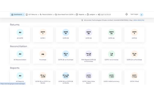PowerGST  from Chrome web store to be run with OffiDocs Chromium online