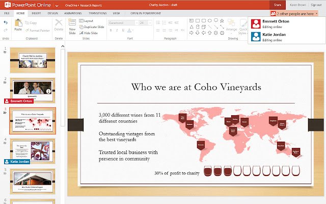 PowerPoint Online จาก Chrome เว็บสโตร์ที่จะรันด้วย OffiDocs Chromium ออนไลน์