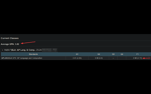 PowerschoolSBG  from Chrome web store to be run with OffiDocs Chromium online