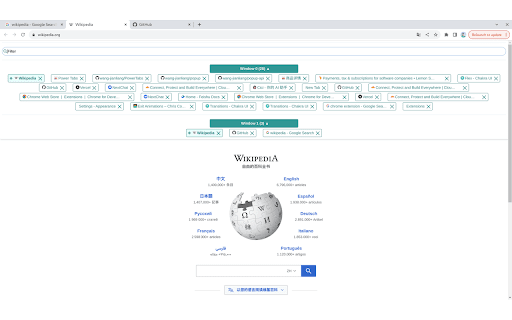 Power Tabs  from Chrome web store to be run with OffiDocs Chromium online