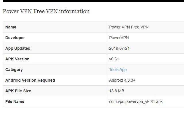 Power VPN für PC aus dem Chrome-Webshop zur Ausführung mit OffiDocs Chromium online