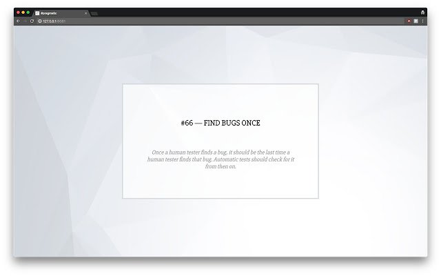 Message pragmatique du jour de la boutique en ligne Chrome à exécuter avec OffiDocs Chromium en ligne