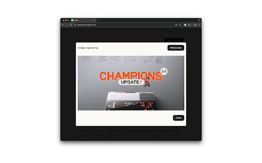 PRCL Yeah, another bookmarking app.  from Chrome web store to be run with OffiDocs Chromium online