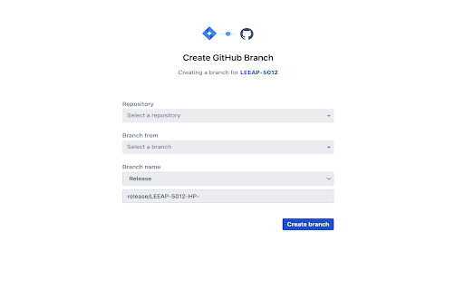 Prefix GitHub for Jira  from Chrome web store to be run with OffiDocs Chromium online