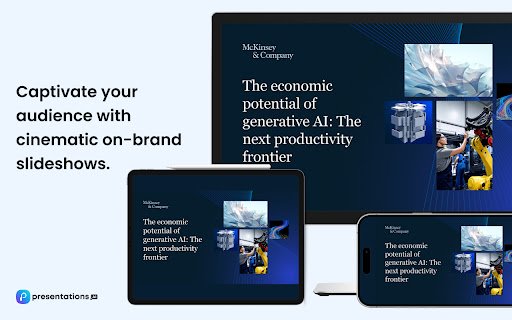 Presentations.AI – Webpage to Slides in 1 Click | ChatGPT for Presentations  from Chrome web store to be run with OffiDocs Chromium online