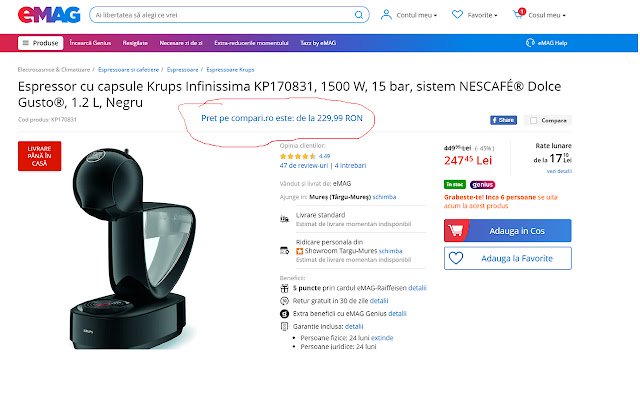 Pret Mic  from Chrome web store to be run with OffiDocs Chromium online