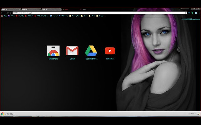 Pretty Girl 02 de Chrome web store se ejecutará con OffiDocs Chromium en línea