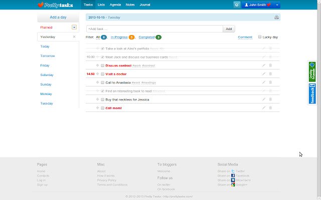 Pretty Tasks todo  notes  from Chrome web store to be run with OffiDocs Chromium online