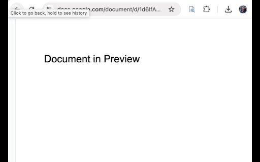 Preview Mode  from Chrome web store to be run with OffiDocs Chromium online