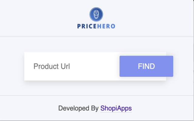 PriceHero מחנות האינטרנט של Chrome יופעל עם OffiDocs Chromium באינטרנט