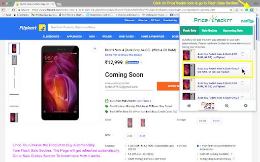 Price Tracker 2.0 Price Graph  Auto Buy  from Chrome web store to be run with OffiDocs Chromium online