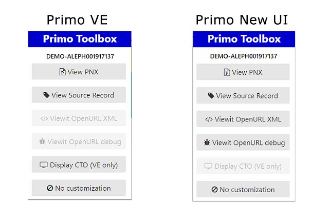 Primo Toolbox de Chrome web store se ejecutará con OffiDocs Chromium en línea