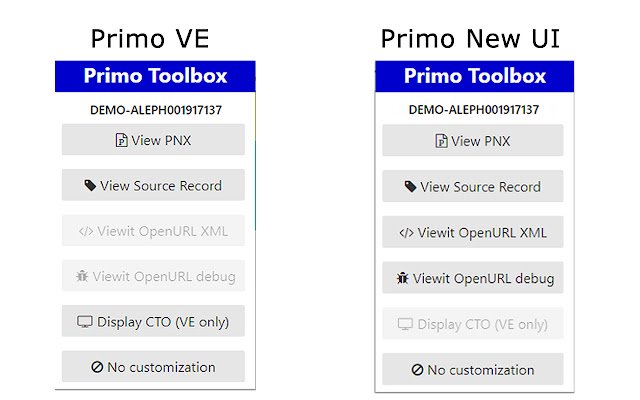 Kotak Alat Primo daripada kedai web Chrome untuk dijalankan dengan OffiDocs Chromium dalam talian