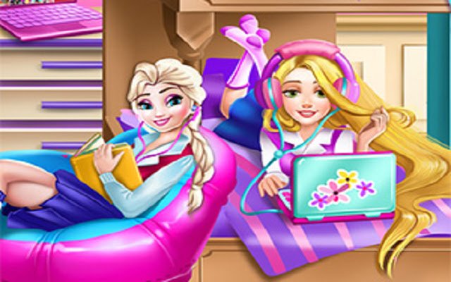 Princess College Dorm Deco ze sklepu internetowego Chrome do uruchomienia z OffiDocs Chromium online